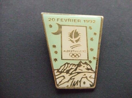 Olympische Spelen Albertville 20-02-1992 mint